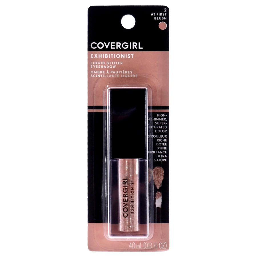 Covergirl Exhibitionist Liquid Glitter Eyeshadow - 2 At First Blush by CoverGirl for Women - 0.13 oz Eye Shadow Image 1