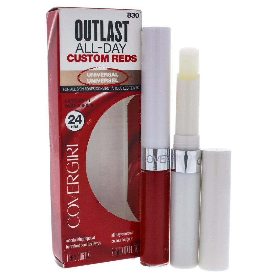 Covergirl Outlast All Day Custom Reds Lipcolor - 830 Your Classic Red by CoverGirl for Women - 0.13 oz Lip Color Image 1