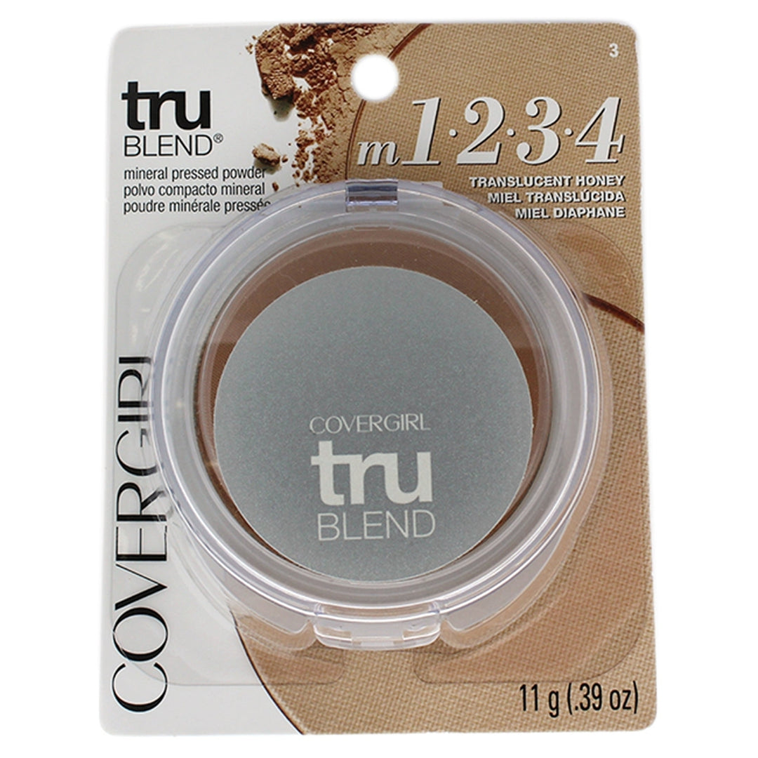 Covergirl TruBlend Pressed Powder - M1.2.3.4 Translucent Honey by CoverGirl for Women - 0.39 oz Powder Image 1