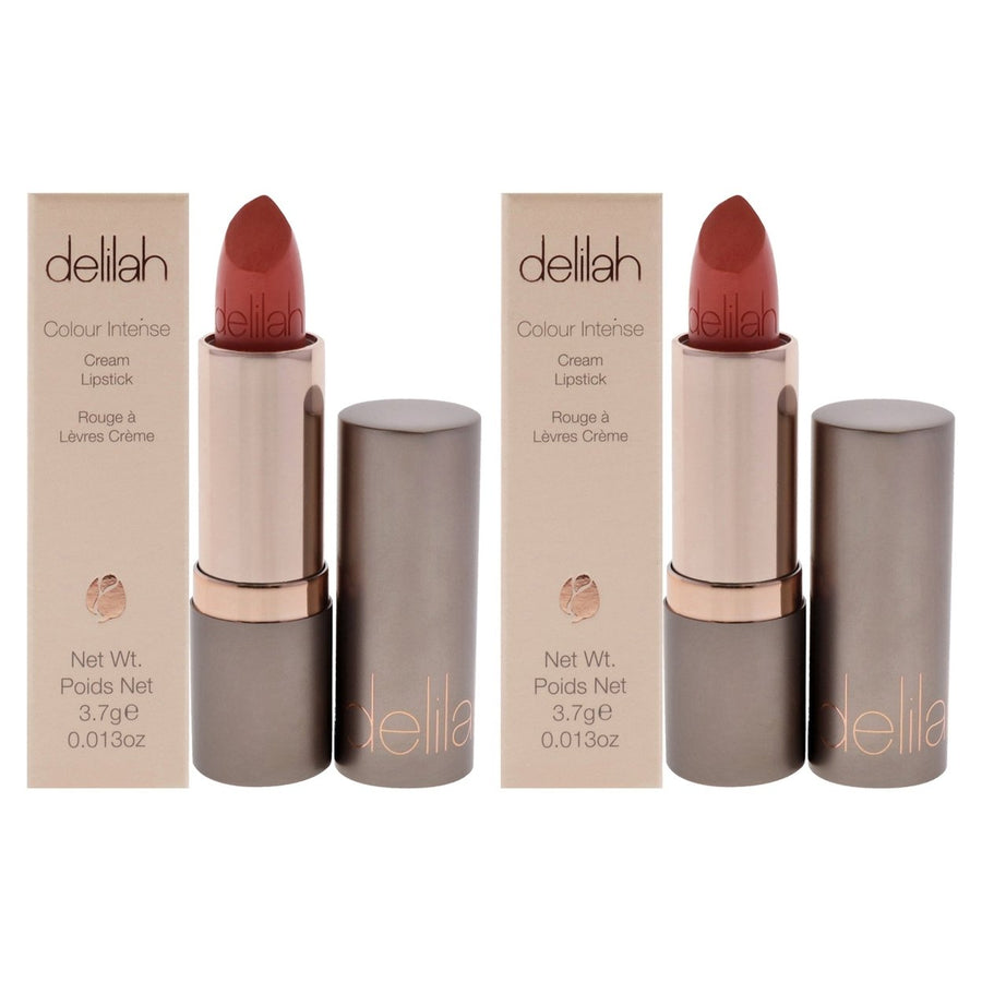 Delilah Colour Intense Cream Lipstick - Foxy by Delilah for Women - 0.013 oz Lipstick - Pack of 2 Image 1