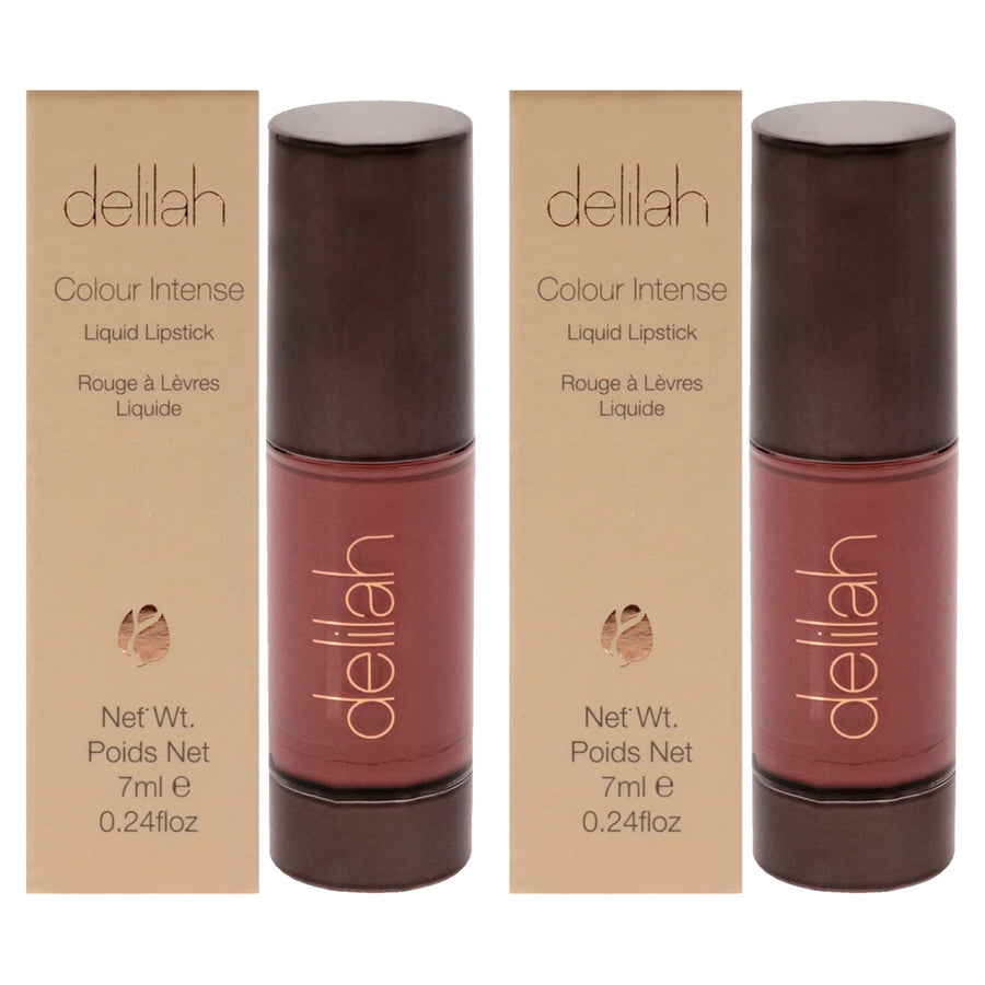 Delilah Colour Intense Liquid Lipstick - Beau by Delilah for Women - 0.24 oz Lipstick - Pack of 2 Image 1