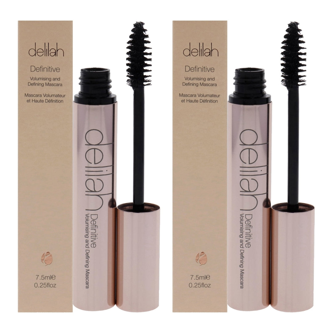 Delilah Definitive Volumising and Defining Mascara by Delilah for Women - 0.25 oz Mascara - Pack of 2 Image 1