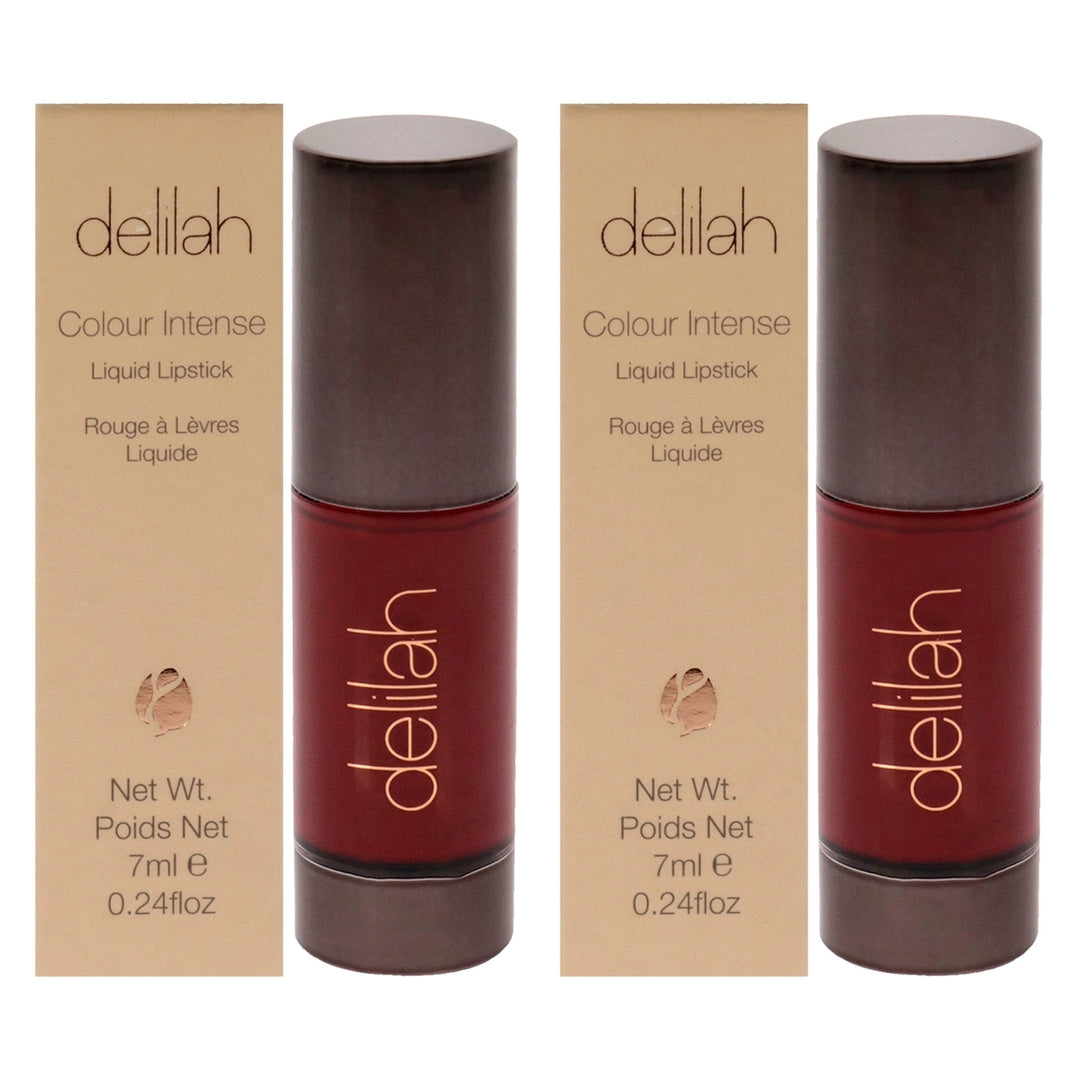 Delilah Colour Intense Liquid Lipstick - Retro by Delilah for Women - 0.24 oz Lipstick - Pack of 2 Image 1