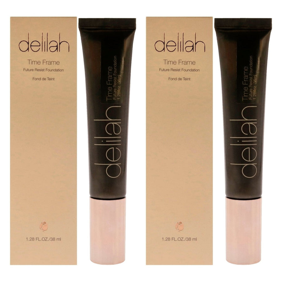 Delilah Future Resist Foundation SPF 20 - Pebble by Delilah for Women - 1.28 oz Foundation - Pack of 2 Image 1