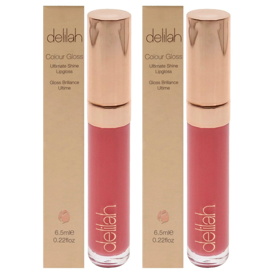 Delilah Ultimate Shine Lip Gloss - Amalie by Delilah for Women - 0.22 oz Lip Gloss - Pack of 2 Image 1