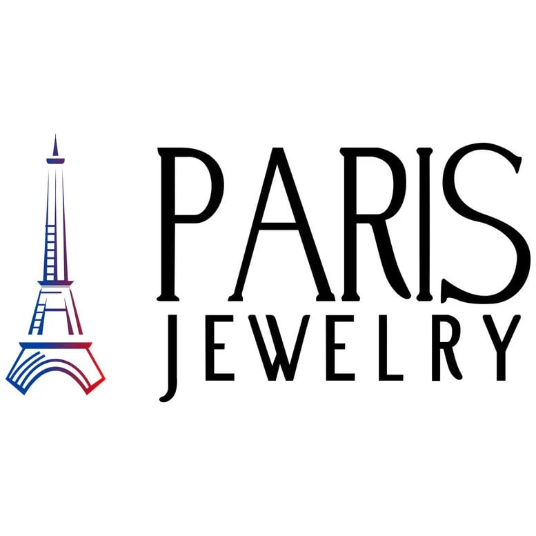 Paris Jewelry 14K Yellow Gold 1/4 Carat Round Created Diamond Solitaire Stud Earrings Image 3