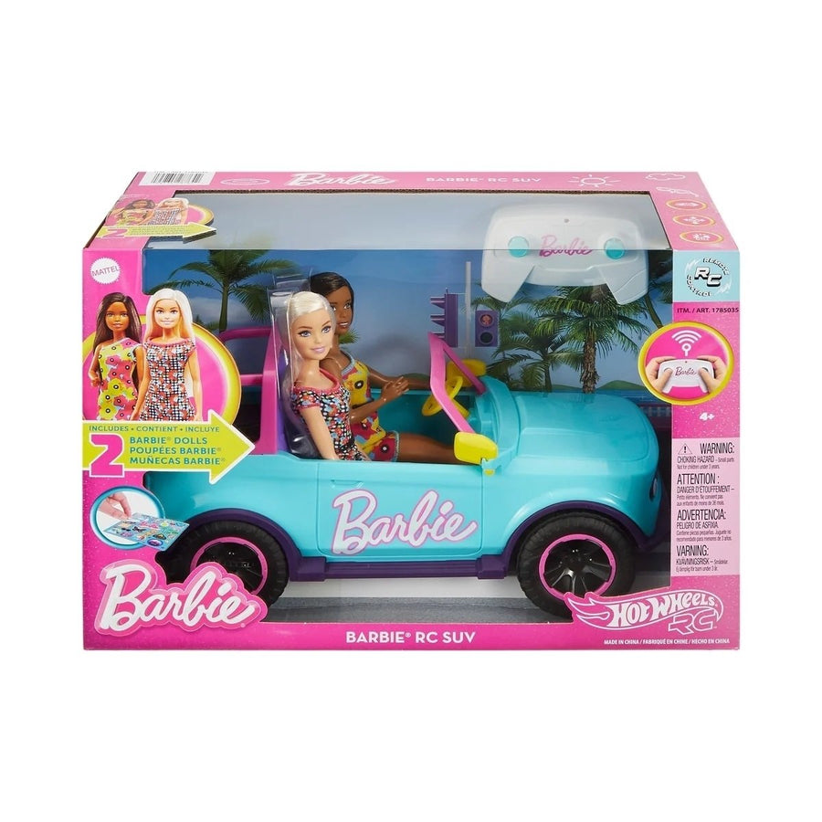 Hot Wheels Barbie RC SUV Vehicle Image 1