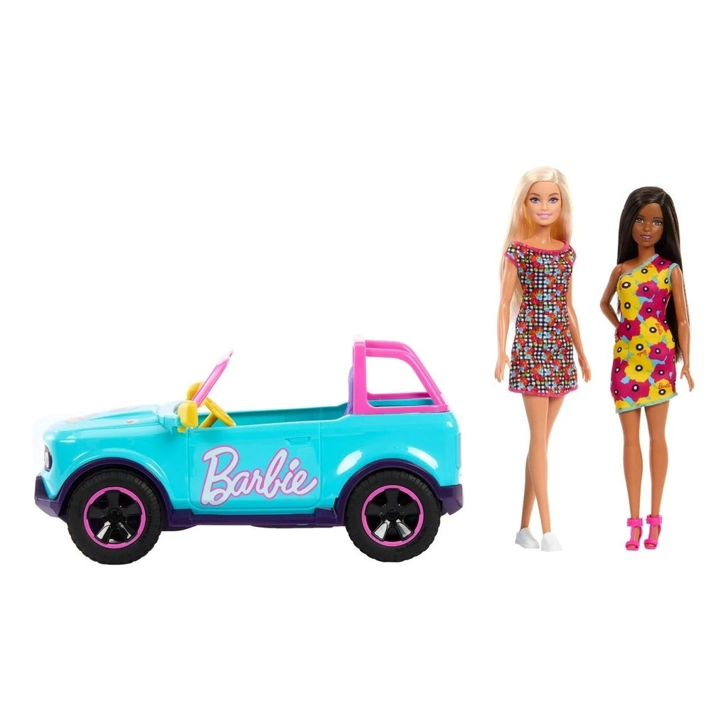 Hot Wheels Barbie RC SUV Vehicle Image 2