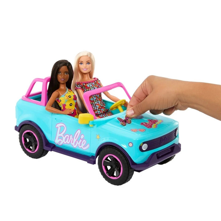 Hot Wheels Barbie RC SUV Vehicle Image 4