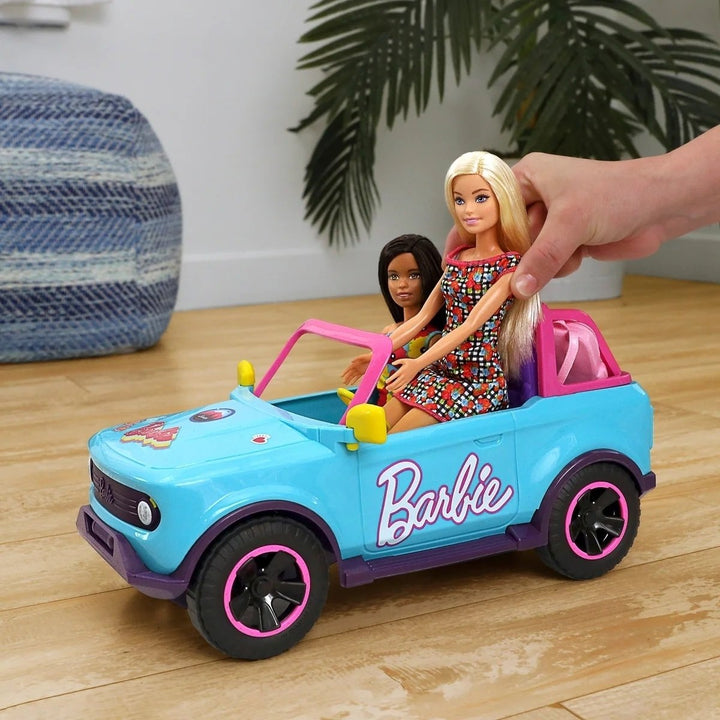 Hot Wheels Barbie RC SUV Vehicle Image 4