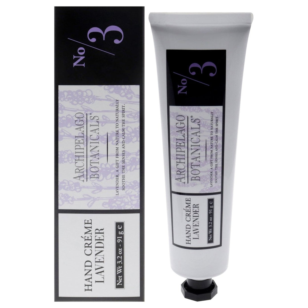 Archipelago Botanicals Hand Cream - Lavender by Archipelago Botanicals for Unisex - 3.2 oz Cream Image 1