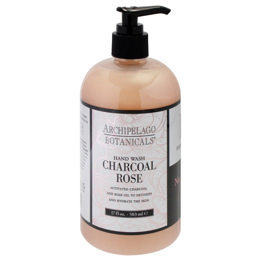 Archipelago Botanicals Hand Wash - Charcoal Rose by Archipelago Botanicals for Unisex - 17 oz Hand Wash Image 1