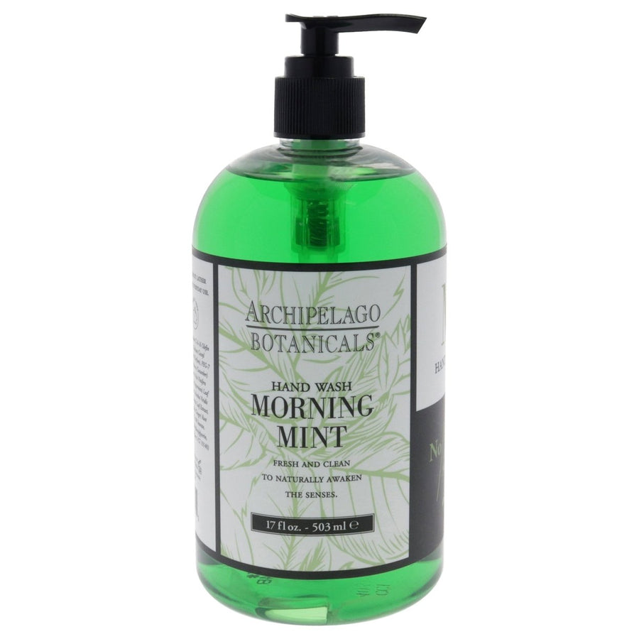 Archipelago Botanicals Hand Wash - Morning Mint by Archipelago Botanicals for Unisex - 17 oz Hand Wash Image 1