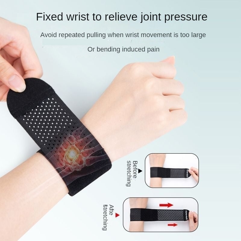 1PCS Protective Elastic Bandage Hand Sport Wristband Gym Support Wrist Brace Wrap carpal tunnel Image 3