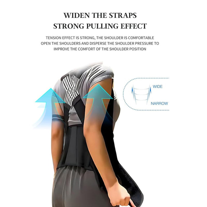 Back Posture Corrector Brace for Women breathable Back Posture Correction back support belt Adjustable shoulder for Image 4