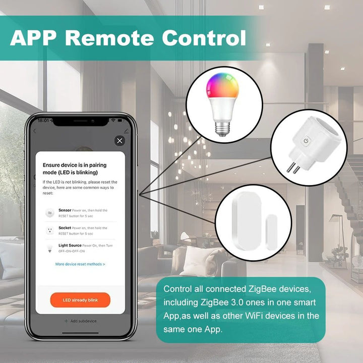 Multi-Mode Smart Home Gateway - ZigBee/Bluetooth Control Image 3