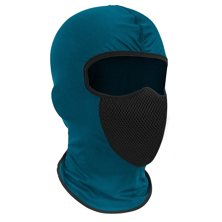 2-Piece Mens Winter Warm Lightweight Stretchy Breathable Full Face Mask Image 3