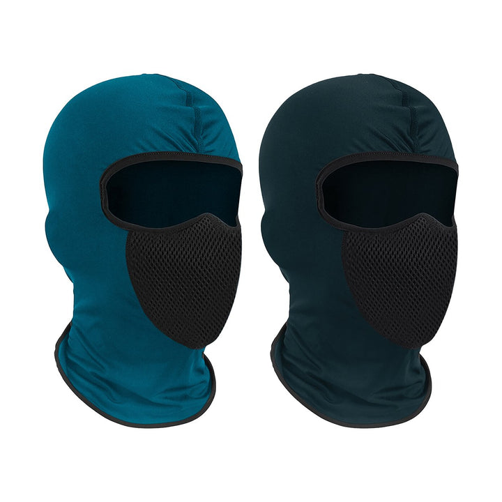 1-Piece Mens Winter Warm Lightweight Stretchy Breathable Full Face Mask Image 3