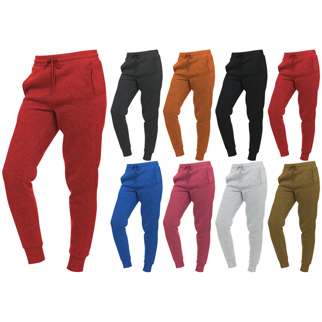 4-Piece Womens Ultra-Soft Winter Warm Cozy Comfy Fleece Lined Joggers Image 3