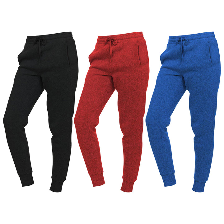 4-Piece Womens Ultra-Soft Winter Warm Cozy Comfy Fleece Lined Joggers Image 6