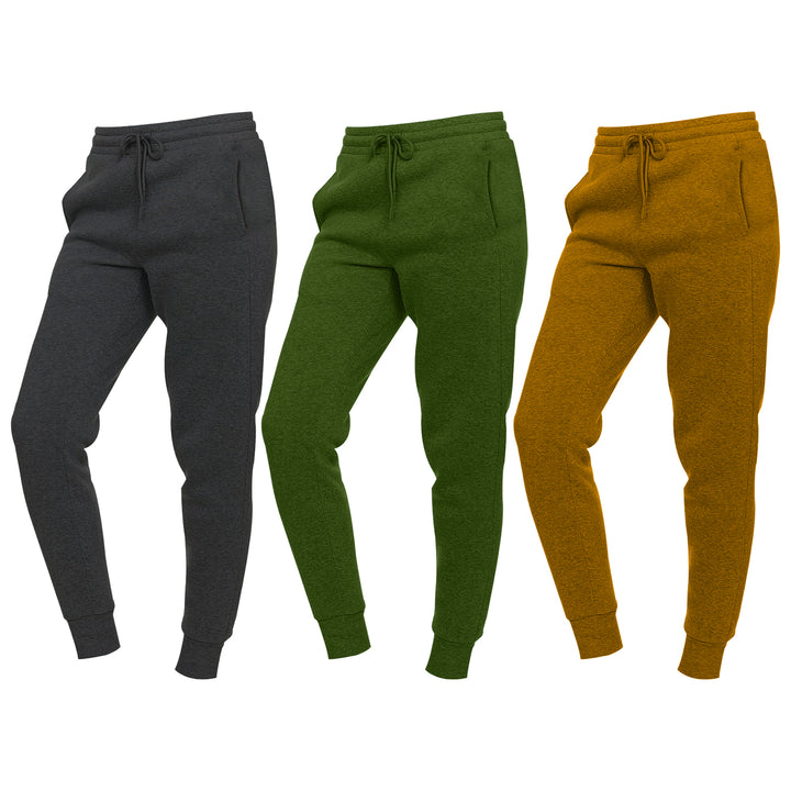 4-Piece Womens Ultra-Soft Winter Warm Cozy Comfy Fleece Lined Joggers Image 7