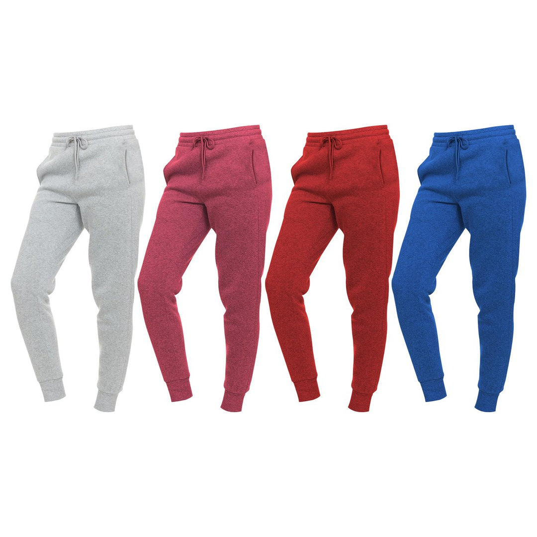 4-Piece Womens Ultra-Soft Winter Warm Cozy Comfy Fleece Lined Joggers Image 8