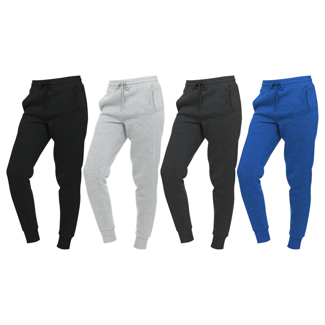 4-Piece Womens Ultra-Soft Winter Warm Cozy Comfy Fleece Lined Joggers Image 9