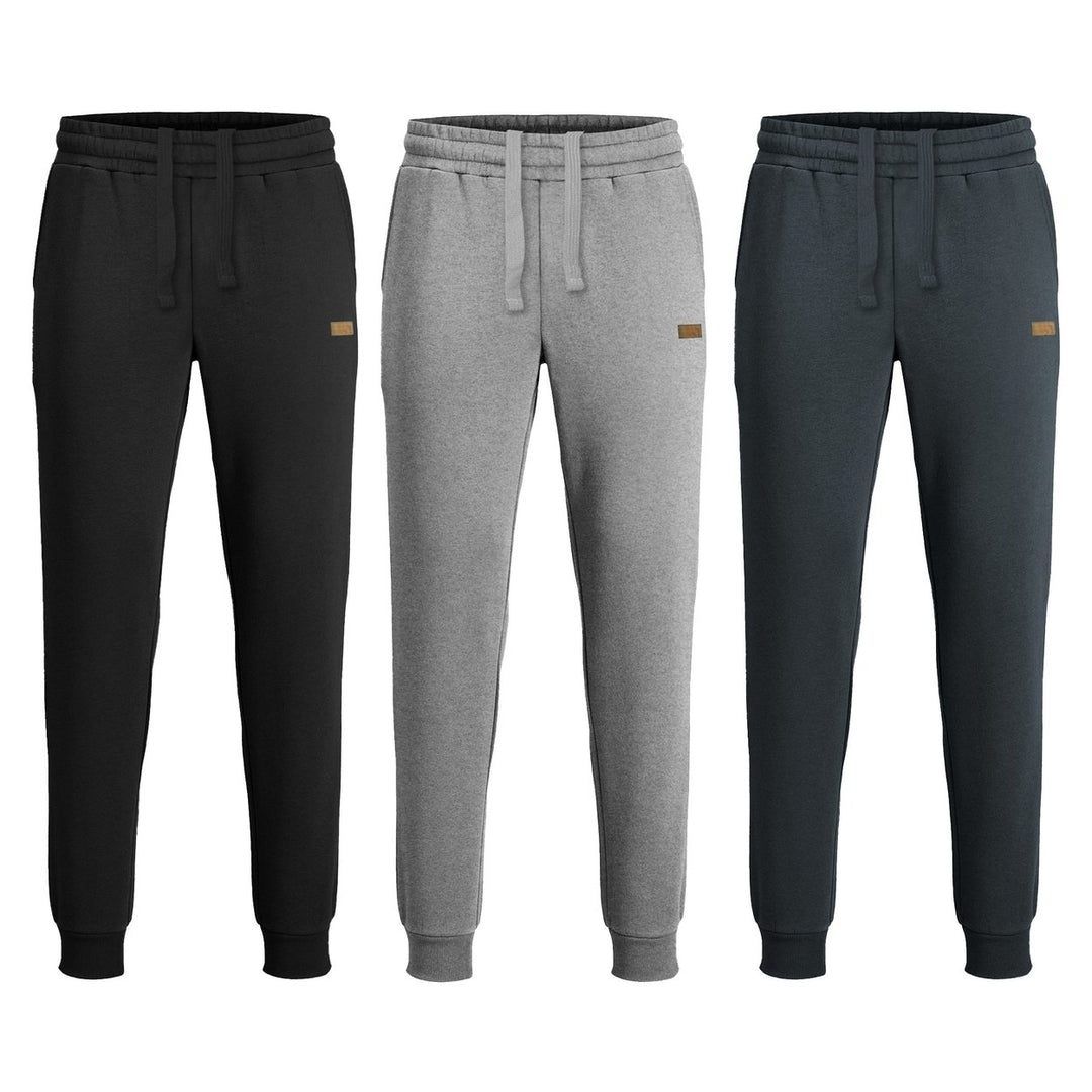 2-Piece Mens Winter Warm Soft Cozy Comfy Fleece Lined Jogger Pants Image 8