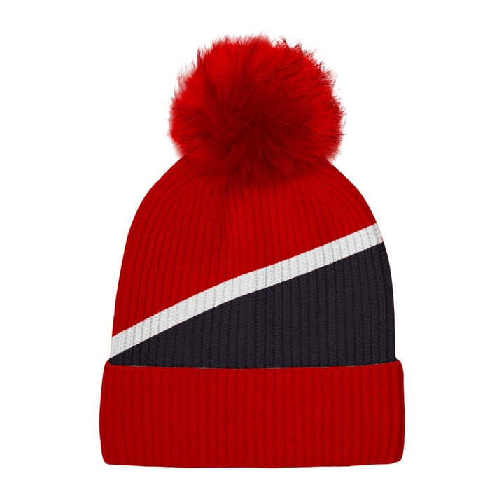 1-Piece Womens Ultra-Soft Stylish Winter Warm Knitted faux Lined Pom Pom Beanie Hat Image 6