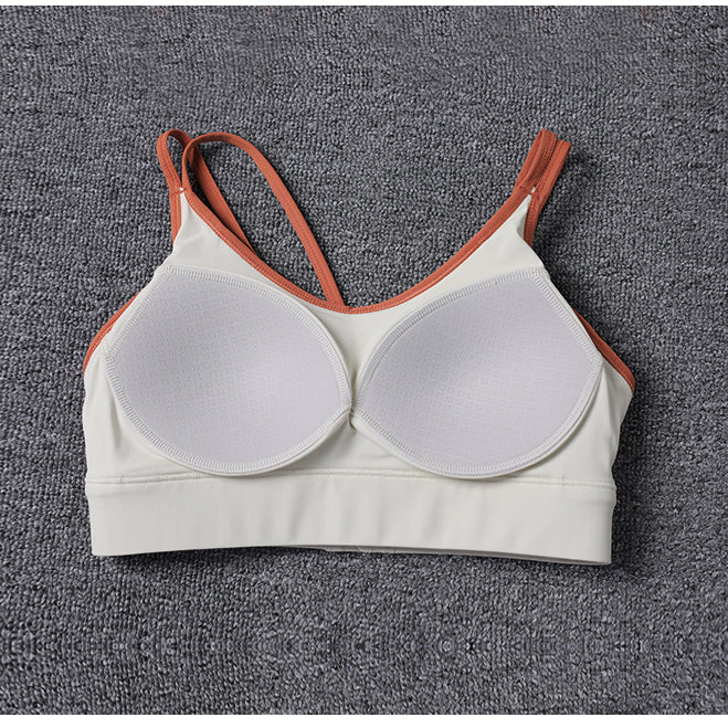 High Supportive Shock Proof Breathable Female Yoga Bra Outdoor Running Active Gym Top Women Sports Quick Dry Bra Image 6