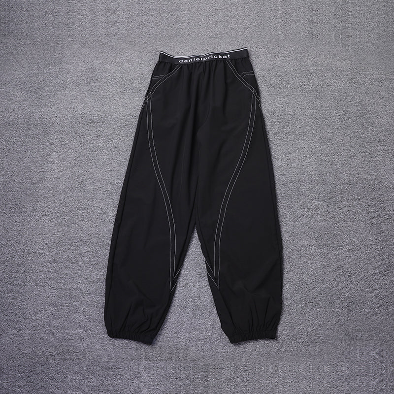 2024 Athletic Women Joggers Pants Drawstring Lounge Wear Pants for Workout Jogging Running Image 3