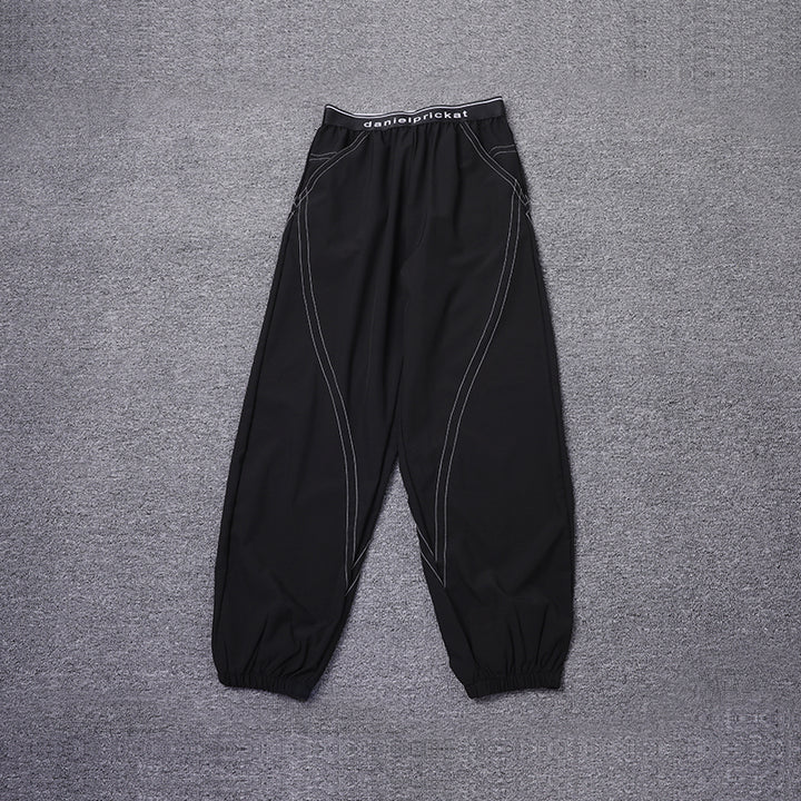 2024 Athletic Women Joggers Pants Drawstring Lounge Wear Pants for Workout Jogging Running Image 3