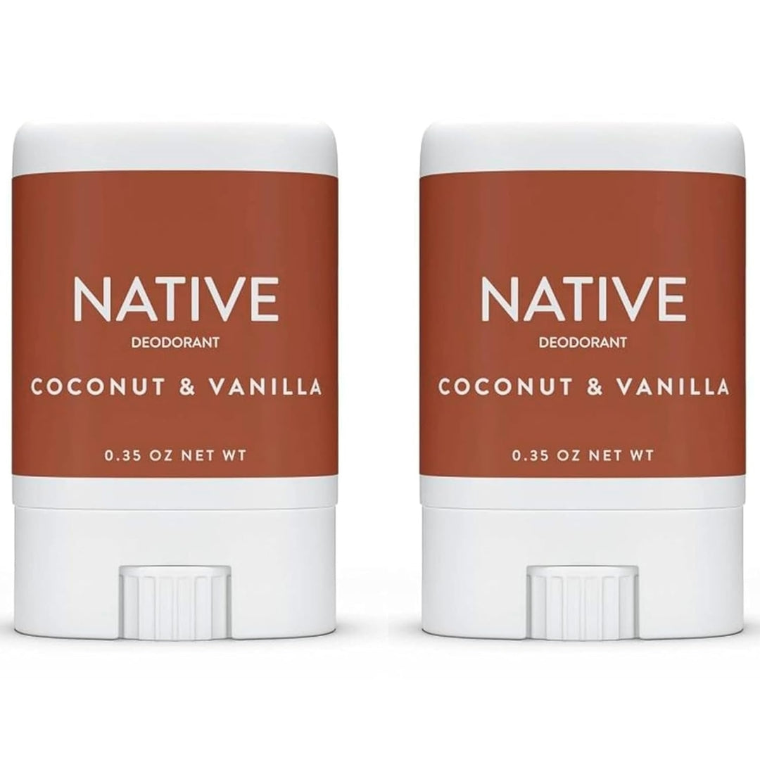 Native Coconut and Vanilla Deodorant Mini - 0.35oz [4Pack] Image 1