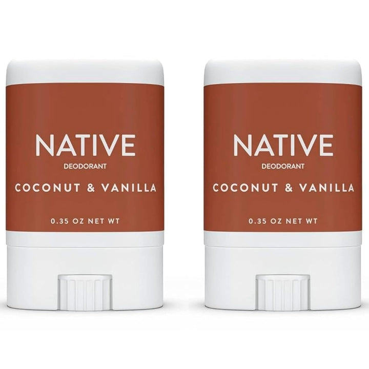 Native Coconut and Vanilla Deodorant Mini - 0.35oz [4Pack] Image 1