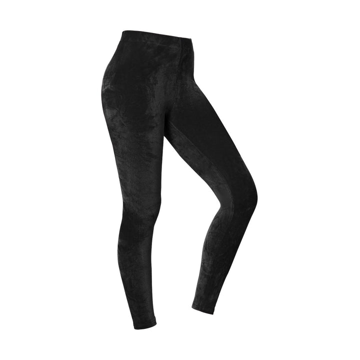 3-Pieces of Randomly Selected Womens Ultra-Soft Cozy Comfortable Stretch Fit Velour Leggings Image 2