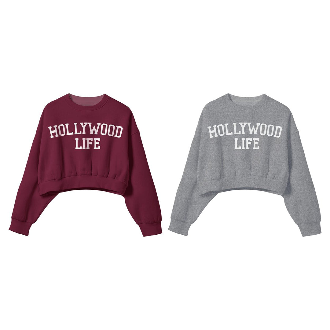 2-Piece Womens Ultra-Soft Cozy Stylish Fleece Lined Printed Graphic Sweatshirt Image 8