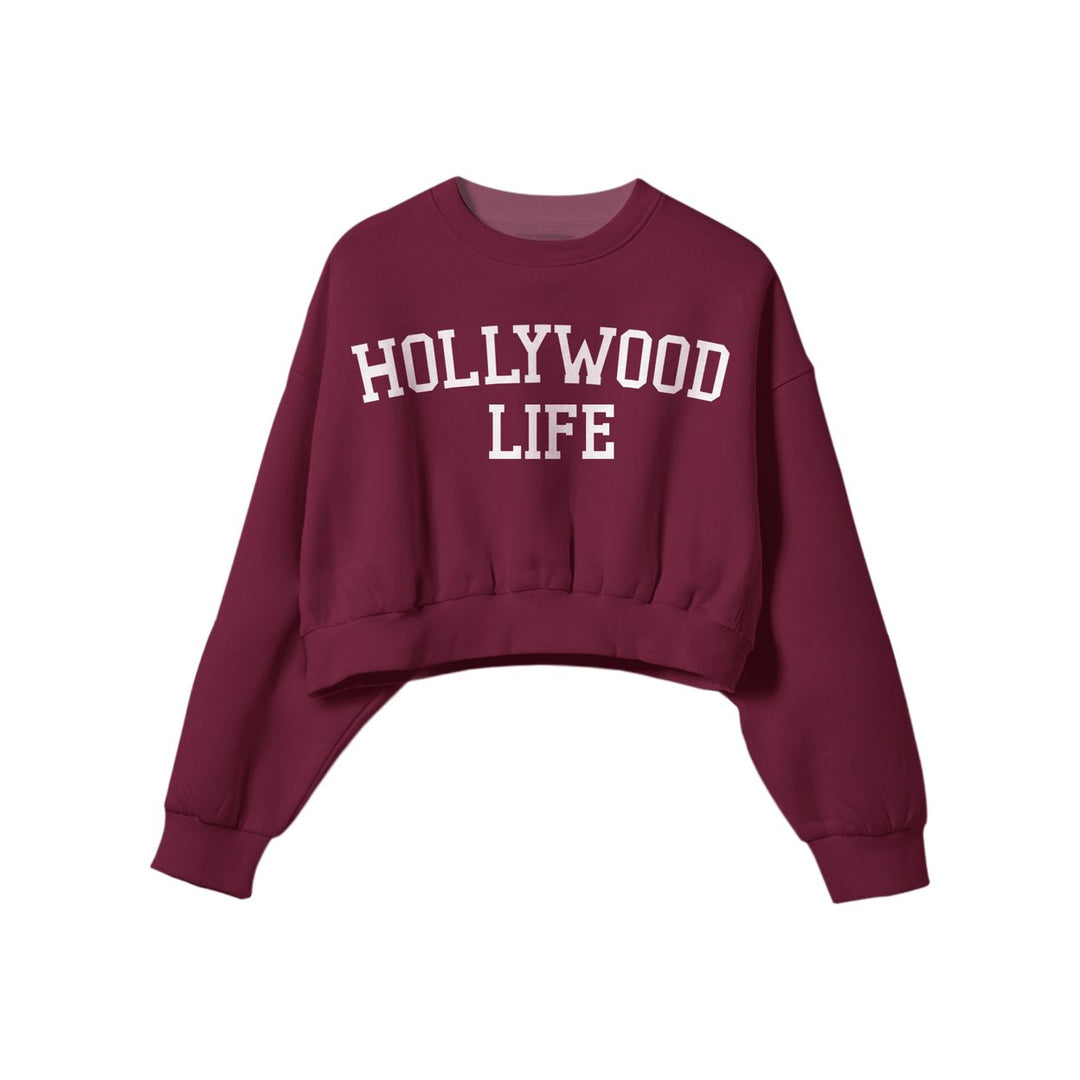 1-Piece Womens Ultra-Soft Cozy Stylish Fleece Lined Printed Graphic Sweatshirt Image 8