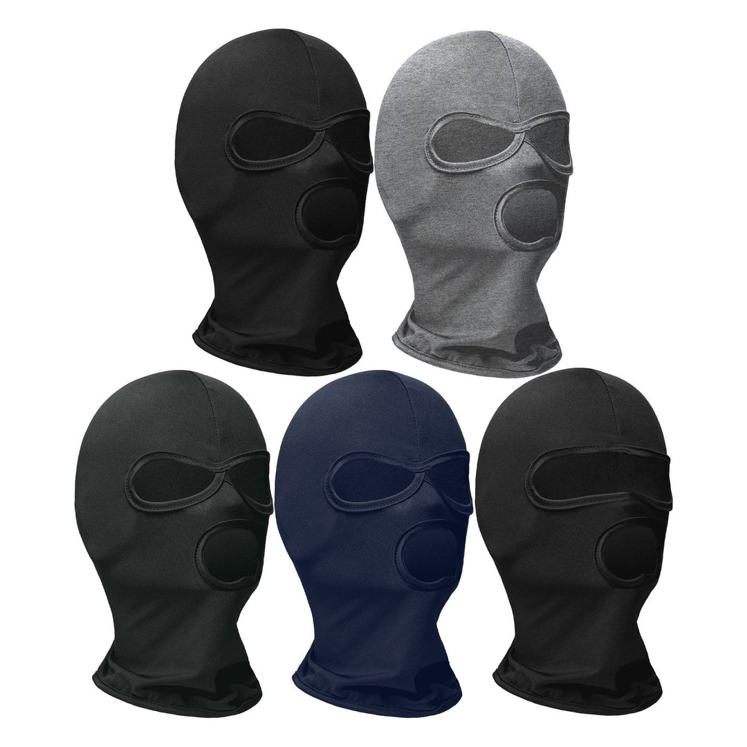 3-Pieces of Randomly Selected Mens Breathable Full-Face Coverage Winter Gear Ski Mask Image 1