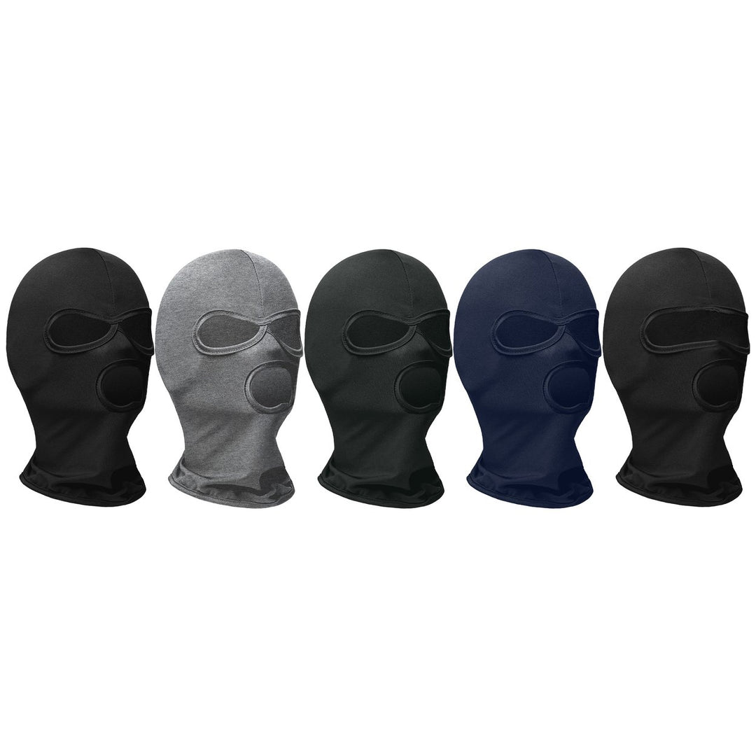 3-Pieces of Randomly Selected Mens Breathable Full-Face Coverage Winter Gear Ski Mask Image 2