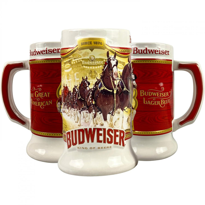 Budweiser Limited-Edition 2024 Holiday Stein Image 1