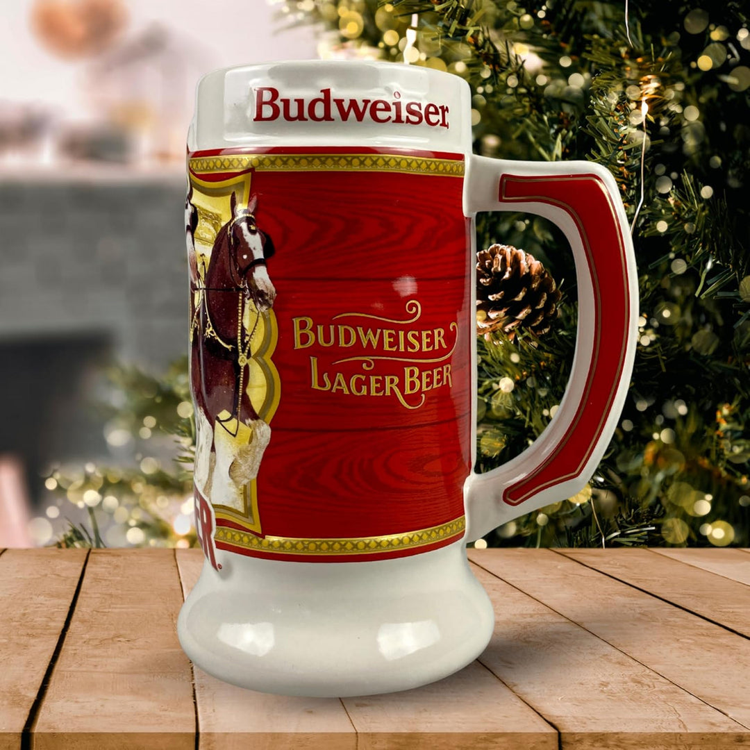 Budweiser Limited-Edition 2024 Holiday Stein Image 4