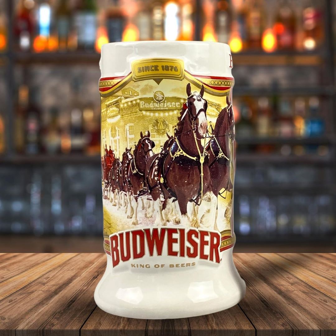 Budweiser Limited-Edition 2024 Holiday Stein Image 4