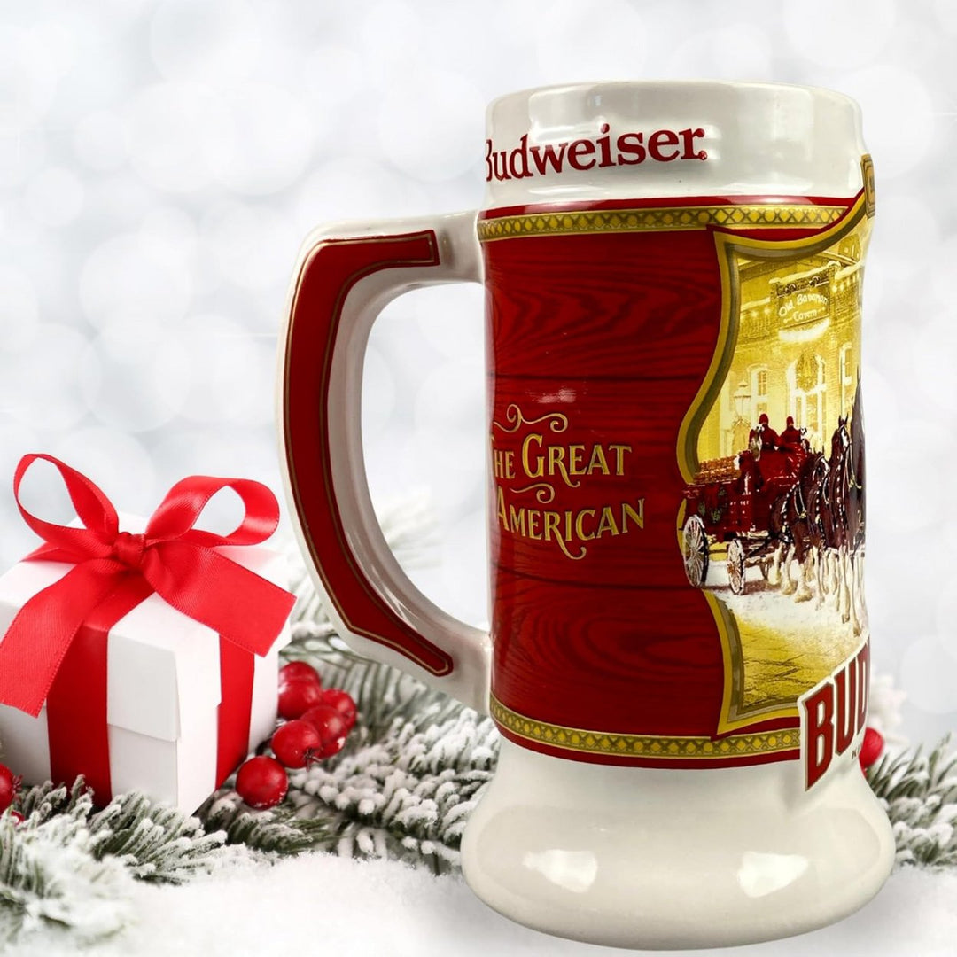 Budweiser Limited-Edition 2024 Holiday Stein Image 6