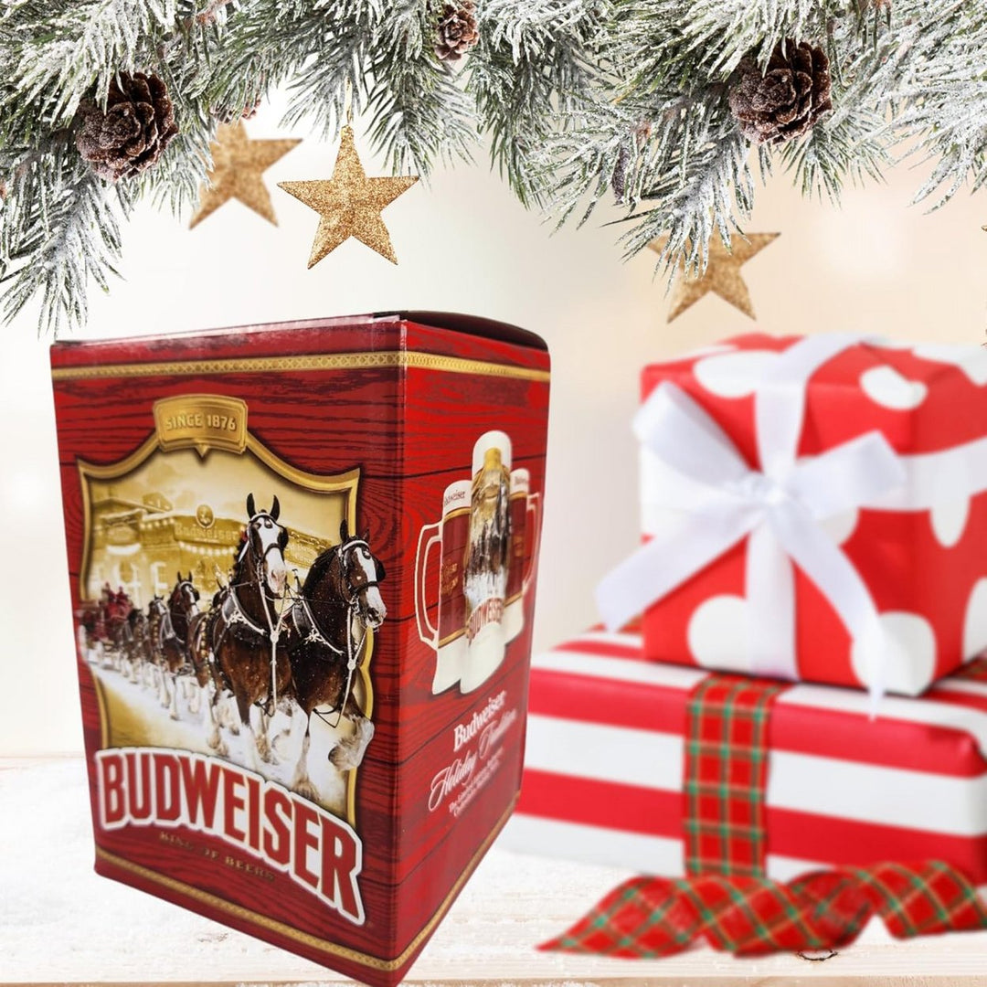 Budweiser Limited-Edition 2024 Holiday Stein Image 7