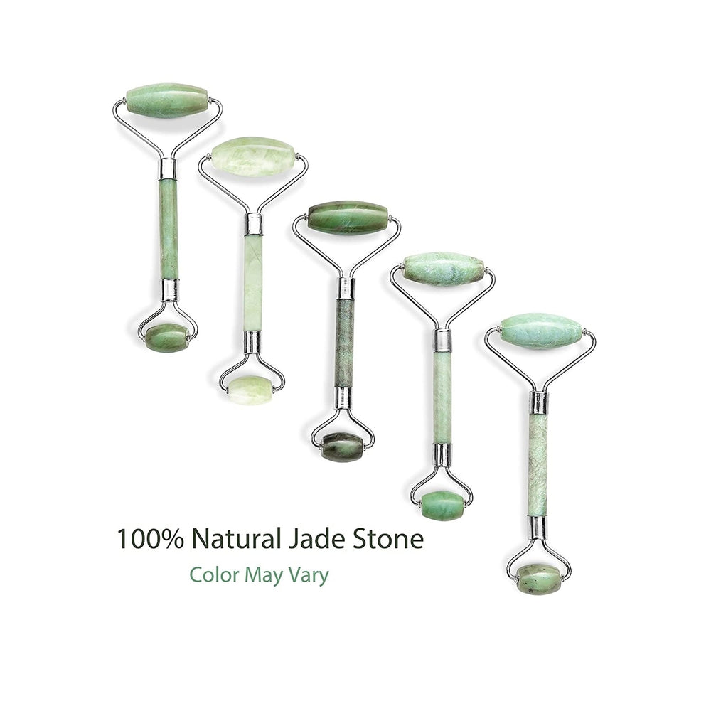 Jade Roller Gua Sha Set by beautimate for Smooth Skin Image 2