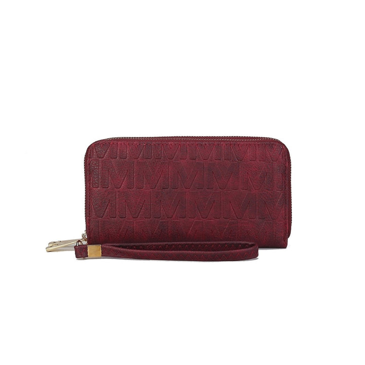 MKFCollection Aurora Signature Wallet - Vegan Leather Designer Handbag Image 1