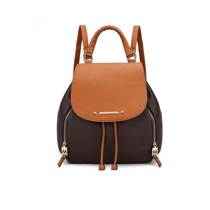 MKFCollection Kimberly Backpack - Vegan Leather Designer Handbag Image 1