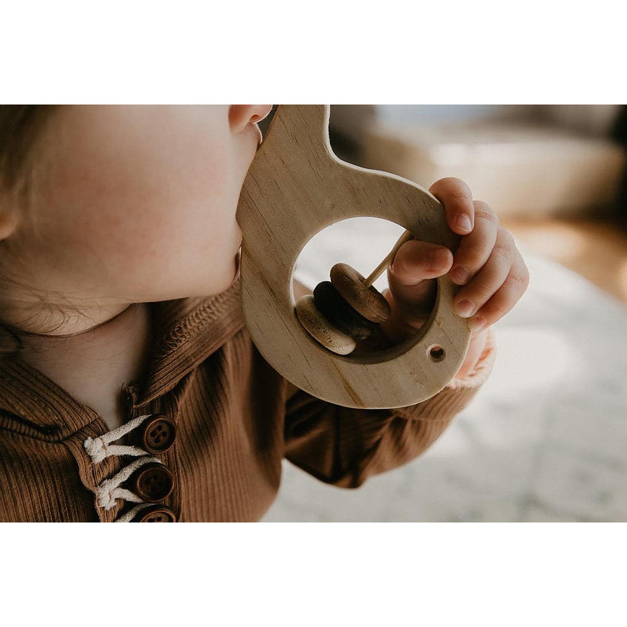 WOODEN BABY RATTLES Image 2