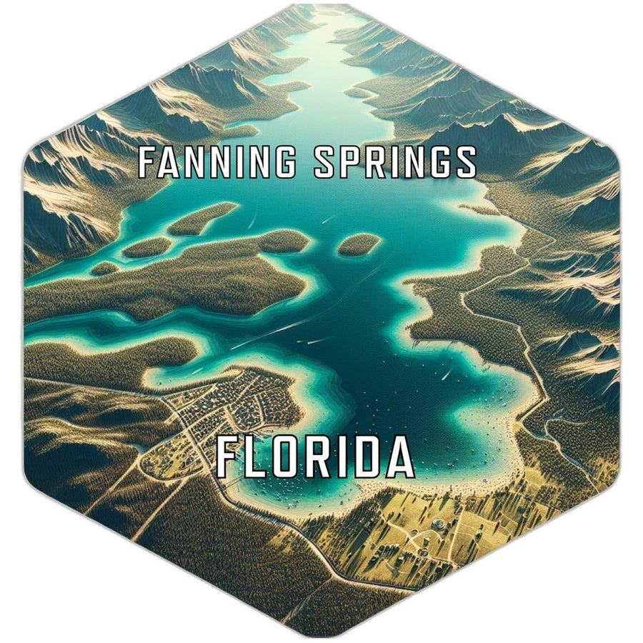 Fanning Springs Florida Travel Destination Souvenir Vinyl Decal Sticker Image 1