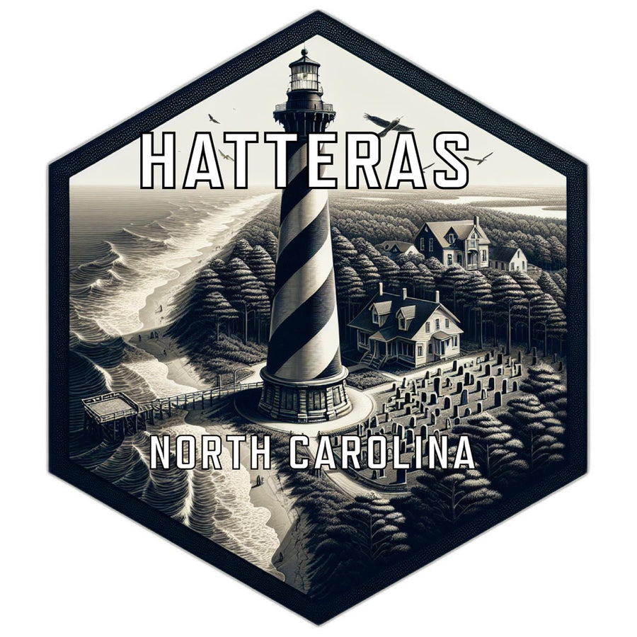 Hatteras North Carolina Travel Destination Souvenir Vinyl Decal Sticker Image 1